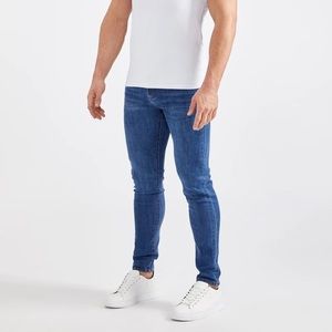 Premium Stretch Jeans in Midwash